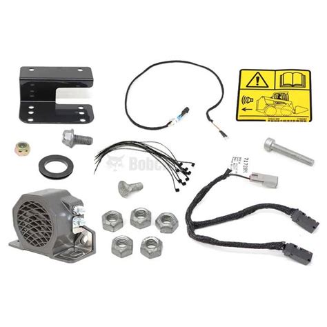 backup alarm skid steer|bobcat skidsteer backup alarm.